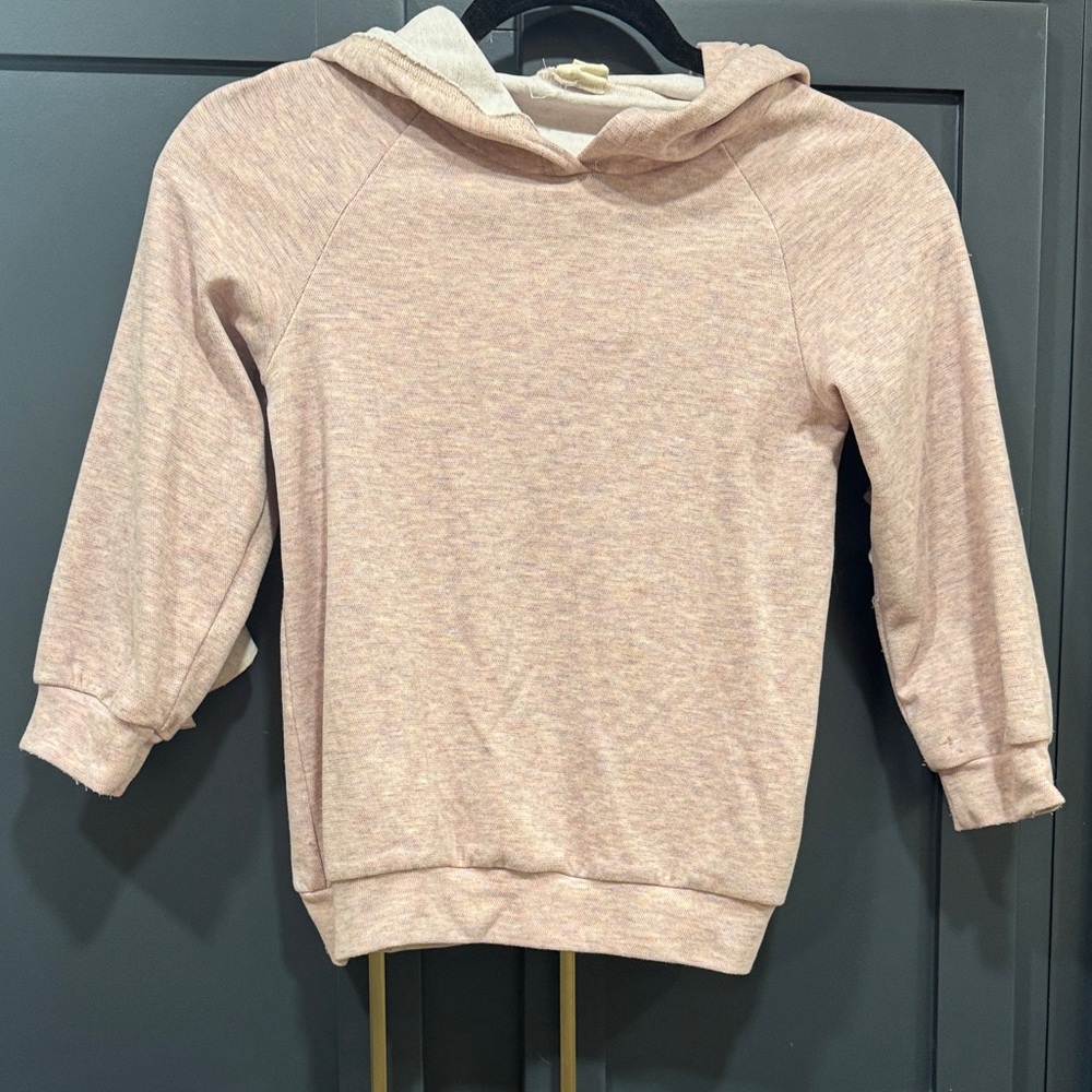 Pink Hooded Sweatshirt